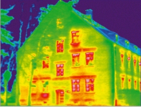 Thermografie der Gebäudehülle